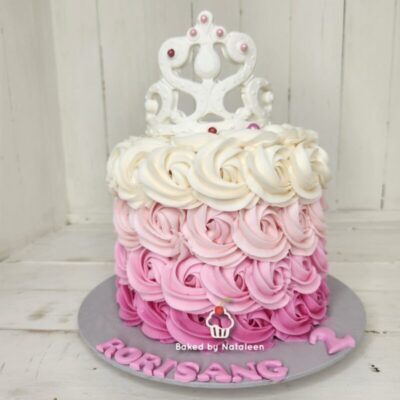 Royal Princess Crown Cake