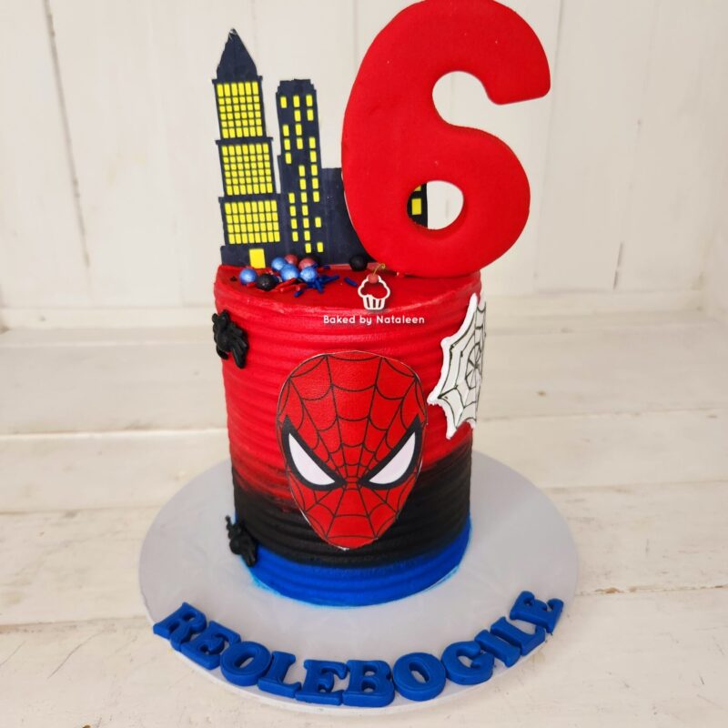 Buttercream Spiderman Cake 2