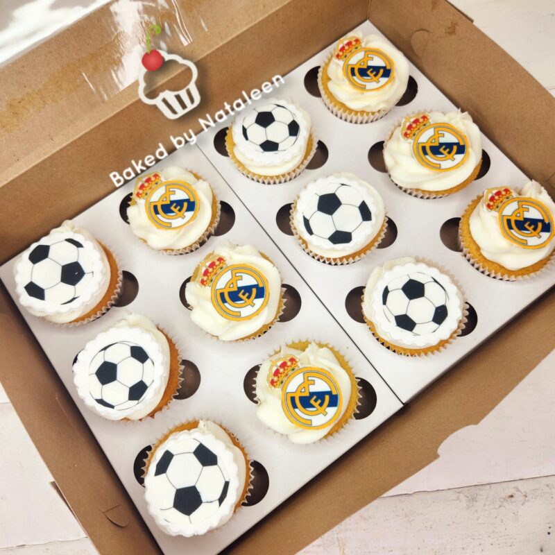 Real Madrid CF Soccer Cupcakes - Image 4
