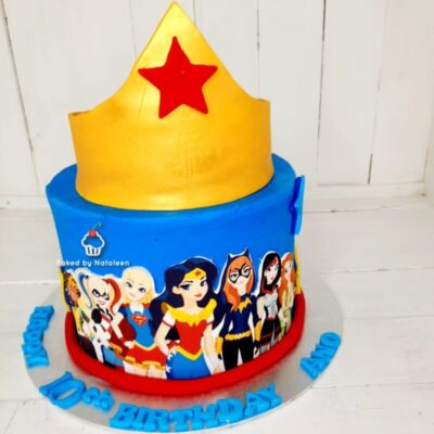 Wonder Woman Birthday Cake