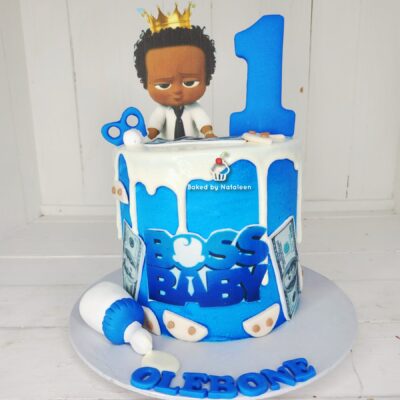 Boss Baby Boy Birthday Cake