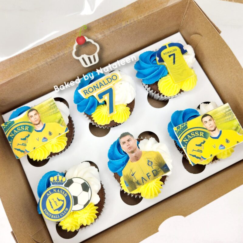 AL Nassr Christiano Ronaldo Cupcakes - Image 2