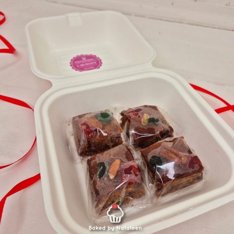 4 Pack Traditional Brandy Fruit Cake - Image 4