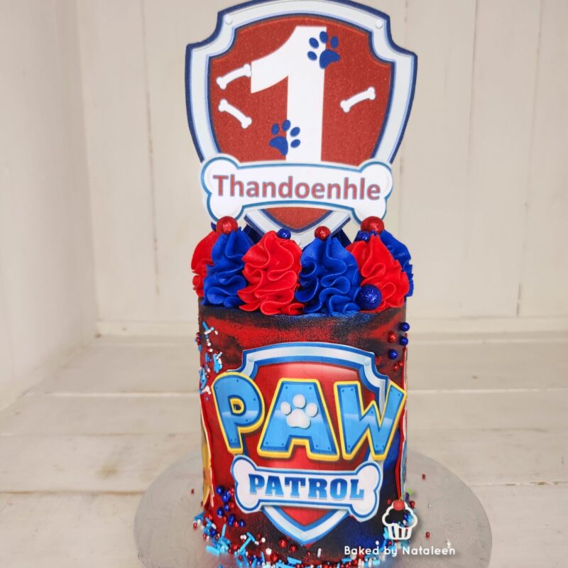 Paw Patrol 1st Birthday Cake