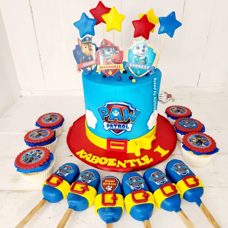 Paw Patrol Party Cake Combo