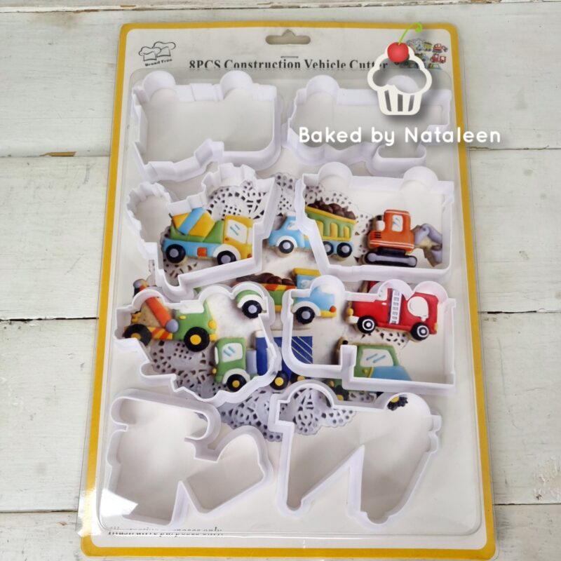 Construction Vehicle Cookie Cutter Set