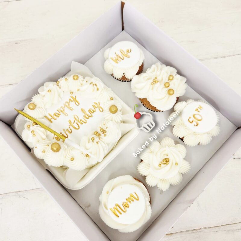 Elegant White And Gold Bento Box - Image 4