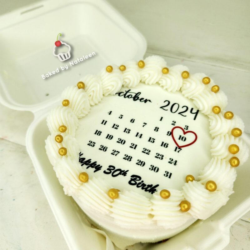 Calendar Birthday Bento Box