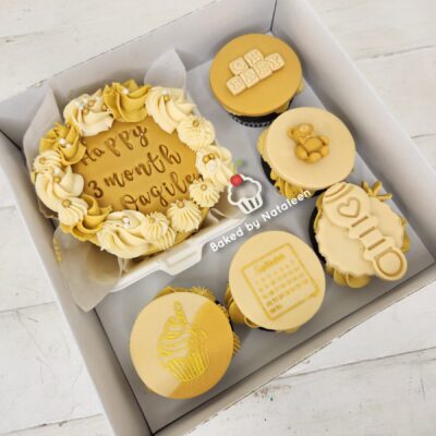Cream and Caramel Baby Bento Box