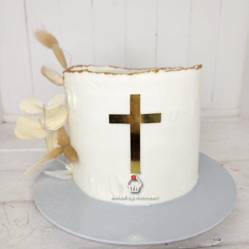 Cross Confirmation and Baptism Cake