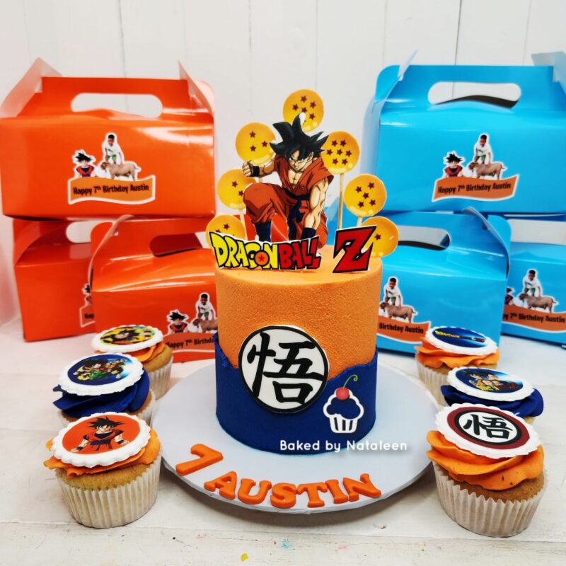 Dragon Ball Z Party Cake Combo