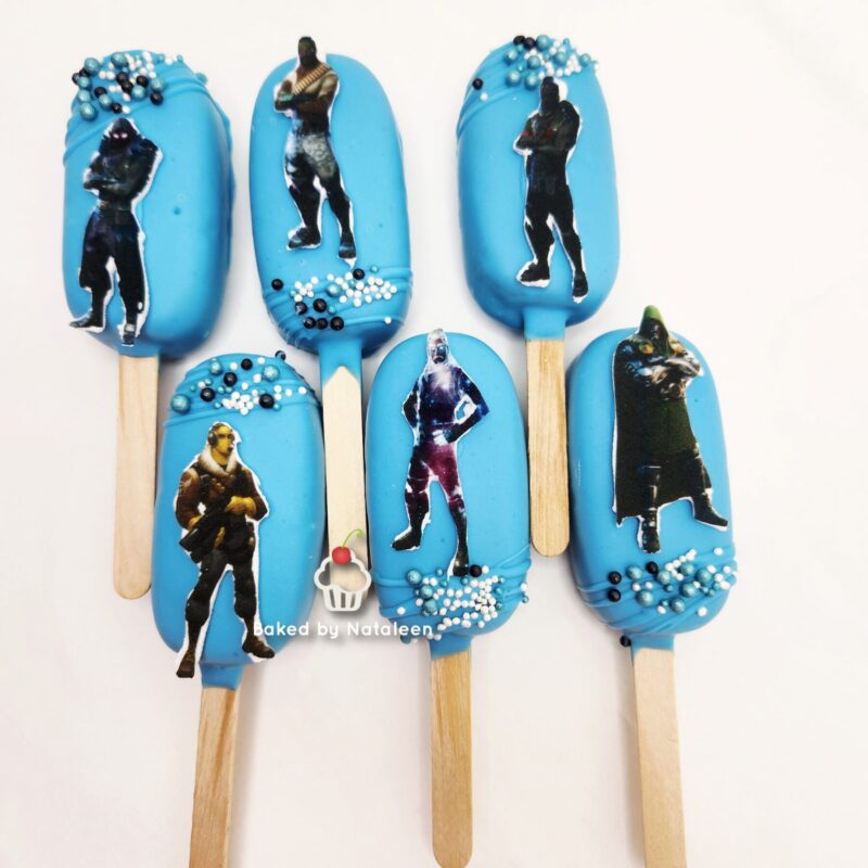 Fortnite Themed Cakesicles