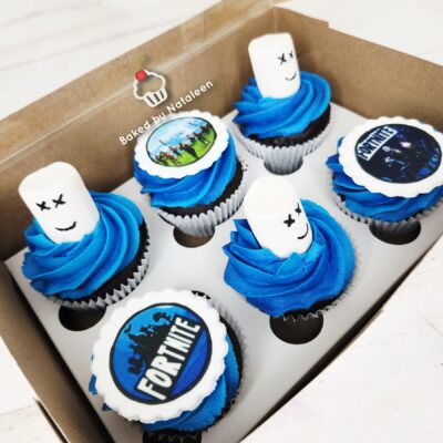 Fortnite Themed Cupcakes 2