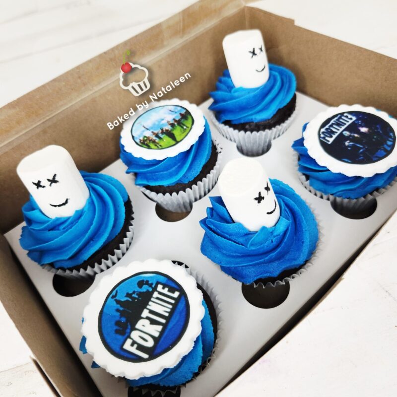 Fortnite Themed Cupcakes 2