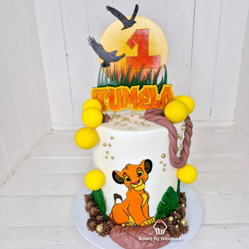 Lion Guard 1st Birthday Cake