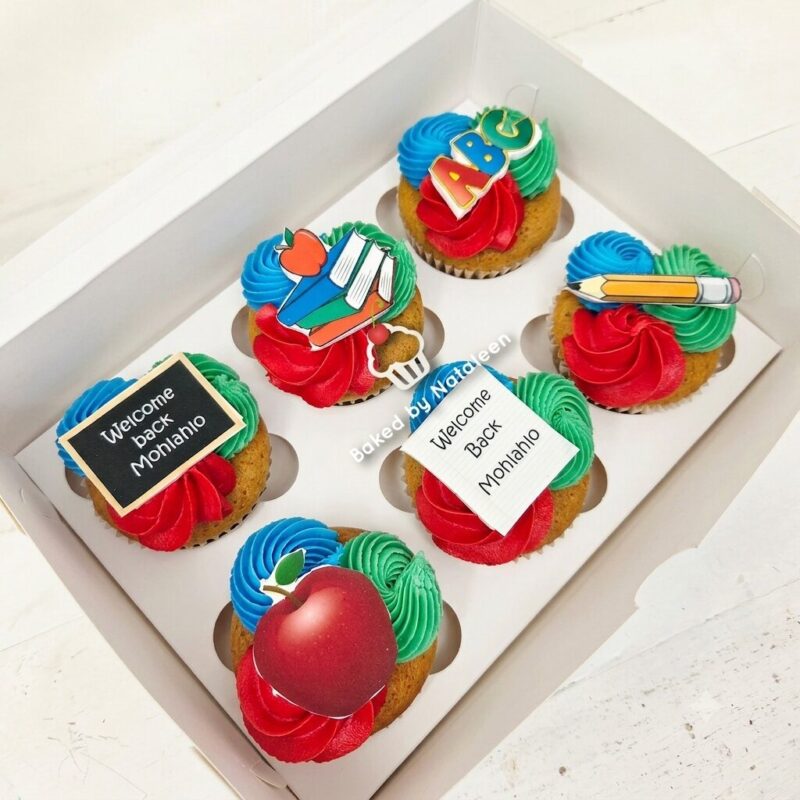 Back to School Cupcakes
