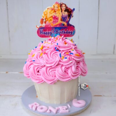 Big Cupcake Birthday Cake