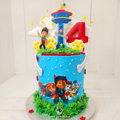 Paw Patrol Sky Tower Birthday Cake